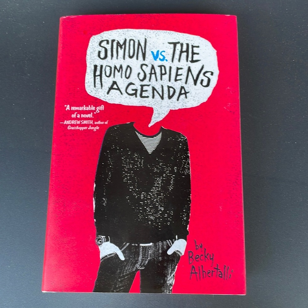 Simon vs. The Homosapiens Agenda by Becky Albertalli (hardcover)